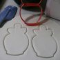 CARAMEL APPLE FALL FOOD HALLOWEEN TREAT OUTLINE COOKIE CUTTER USA PR3095