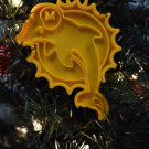MIAMI DOLPHINS NFL FOOTBALL LOGO HANGING ORNAMENT HOLIDAY CHRISTMAS USA PR2067