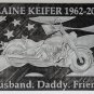 Motorcycle Flag Memorial Memory Wall Plaque Custom Color Name Years 3D Printed Made In USA PR961
