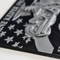 Motorcycle Flag Memorial Memory Wall Plaque Custom Color Name Years 3D Printed Made In USA PR961