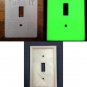 1 UNITS BRIGHT GLOW IN THE DARK NEON LIGHT SWITCH COVER NIGHT COVER USA PR3