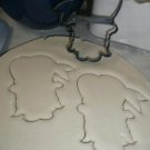INDIAN GIRL OUTLINE LONG HAIR NATIVE AMERICAN SPECIAL COOKIE CUTTER USA PR3101