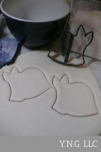 INDIAN GIRL FACE OUTLINE SHORT HAIR WITH FEATHERS COOKIE CUTTER USA PR3103