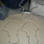 PILGRIM GIRL OUTLINE PLYMOUTH COLONY ENGLISH SETTLER COOKIE CUTTER USA PR3109