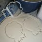 PILGRIM GIRL FACE OUTLINE PLYMOUTH COLONY ENGLISH COOKIE CUTTER USA PR3110