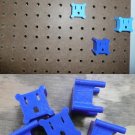 1 PEG BOARD PLUG ORGANIZER BLUE CUSTOM DESIGN INCREASED STRENGTH DURABLE PR11-1