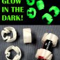 26 PCS GLOW IN THE DARK CUSTOM BATTERY ADAPTER CONVERTER AA TO C  PR15_26GL