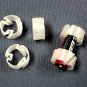50 PCS GLOW IN THE DARK CUSTOM BATTERY ADAPTER CONVERT AA TO C BATTERY PR15_50GL
