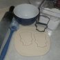 FRANKENSTEIN FACE OUTLINE SCARY MONSTER HALLOWEEN COOKIE CUTTER USA PR3121
