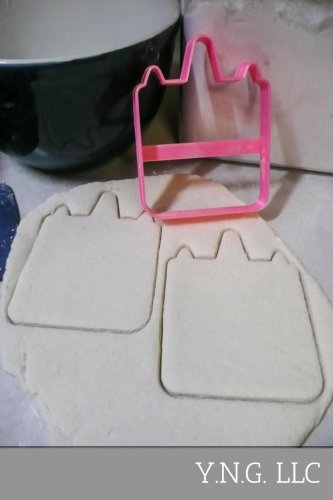 Unicorn Box Outline Magical Horse With Spiral Horn Cookie Cutter USA PR3244