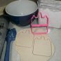 Unicorn Box Outline Magical Horse With Spiral Horn Cookie Cutter USA PR3244