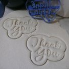 THANK YOU TEXT WORDS THANKS APPRECIATION GRATITUDE COOKIE CUTTER USA PR3243