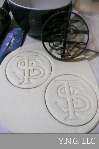 Florida State University FSU Letters Sports Athletics Cookie Cutter USA PR3242