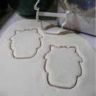 Sugar Skull Flower Crown Outline Dia De Los Muertos Cookie Cutter USA PR3239