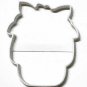 Sugar Skull Flower Crown Outline Dia De Los Muertos Cookie Cutter USA PR3239