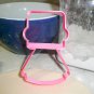 Girl Body With Square Head Hat Outline Vintage Kids Toy Cookie Cutter USA PR3186