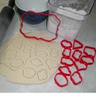 Valentine Frame And Mini Designs Edible Card Set Of 12 Cookie Cutters USA PR3193