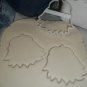 ABOMINABLE SNOWMAN FACE OUTLINE CHRISTMAS CARTOON COOKIE CUTTER USA PR3194