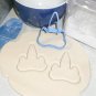 Unicorn Head Outline Magical Horse With Spiral Horn Cookie Cutter USA PR3234