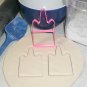 Square Unicorn Head Outline Magical Horse Spiral Horn Cookie Cutter USA PR3233