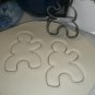 NINJA GINGERBREAD MAN OUTLINE POSE 2 CHRISTMAS SPECIAL COOKIE CUTTER USA PR3209