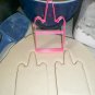 Square Unicorn Head Outline Magical Horse Spiral Horn Cookie Cutter USA PR3233