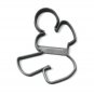 NINJA GINGERBREAD MAN OUTLINE POSE 3 CHRISTMAS SPECIAL COOKIE CUTTER USA PR3210
