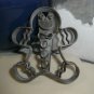 GINGERBREAD BOY WITH OUTFIT DETAILS CHRISTMAS HOLIDAY COOKIE CUTTER USA PR3213