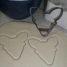DOE FACE OUTLINE FEMALE DEER ANIMAL OUTDOORS REINDEER COOKIE CUTTER USA PR3218