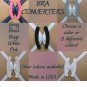 3 Pieces H Shape Bra Strap Clip Converter Racer Back 3 Colors Made In USA PR31