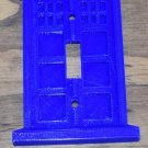 DOCTOR WHO TARDIS LIGHT SWITCH COVER DR WHO COVER 3D PRINTED - MADE IN USA PR40