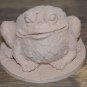GARDEN TOAD HOME DECOR OFFICE CUTE FIGURINE FROG 3D PRINTED - MADE IN USA PR43