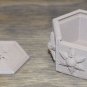 Edelweiss Box Home Decor Jewelry Ring Box Multi-use 3D Printed Made In USA PR44