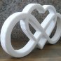 INFINITY HEART ENDLESS LOVE HOME DECOR WALL ART QUOTE 3D PRINTED PR57