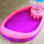 PINK PET DRINKING WATER DISH POND DISPENSER FOUNTAIN BOTTLE 3D PRINTED MADE USA PR119-PINK