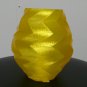 YELLOW ZIG ZAG VASE ZIGZAG HOME DECOR DECORATIVE GIFT 3D PRINT CHOOSE A COLOR USA PR129-YELLOW
