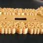 ORANGE VICTORIAN LIGHT SWITCH COVER PRETTY WALL PLATE DECOR 3D PRINTED - MADE IN USA PR141-ORANGE