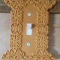 BLUE VICTORIAN LIGHT SWITCH COVER PRETTY WALL PLATE DECOR 3D PRINTED - MADE IN USA PR141-BLUE