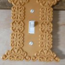 GRAY VICTORIAN LIGHT SWITCH COVER PRETTY WALL PLATE DECOR 3D PRINTED - MADE IN USA PR141-GRAY
