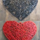 RED Heart Love Home Decor Wall Art Happy Valentine's Day 3D Printed Made in the USA PR196-LRED