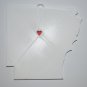 ARKANSAS STATE OUTLINE LITTLE ROCK HEART ORNAMENT HOLIDAY CHRISTMAS USA PR244-AR