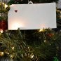 KANSAS STATE OUTLINE TOPEKA RED HEART CUTOUT ORNAMENT HOLIDAY CHRISTMAS PR244-KS