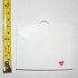 WYOMING STATE OUTLINE CHEYENNE RED HEART CUTOUT HOLIDAY ORNAMENT USA PR244-WY