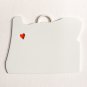 Oregon State Outline Salem Heart Ornament Holiday Christmas Decor USA PR244-OR