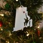 Rhode Island State Providence Heart Ornament Christmas Decor USA PR244-RI