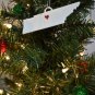Tennessee State Nashville Heart Ornament Holiday Christmas Decor USA PR244-TN