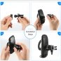 Coappew Car Cell Phone Mount Holder Car Air Vent Mount Holder Compatible With Most Smartphones Black