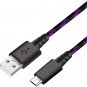 Coappew Micro USB Cable 5FT 2Pack Android USB Charging Cable for Galaxy S7/S6/S4/S3/J7/J5/J3 Purple