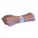 Hand-sanitizer bracelet dispenser with 2 oz. alcohol gel