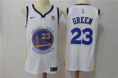 New Golden State Warriors 23 Draymond Green White Basketball Jersey